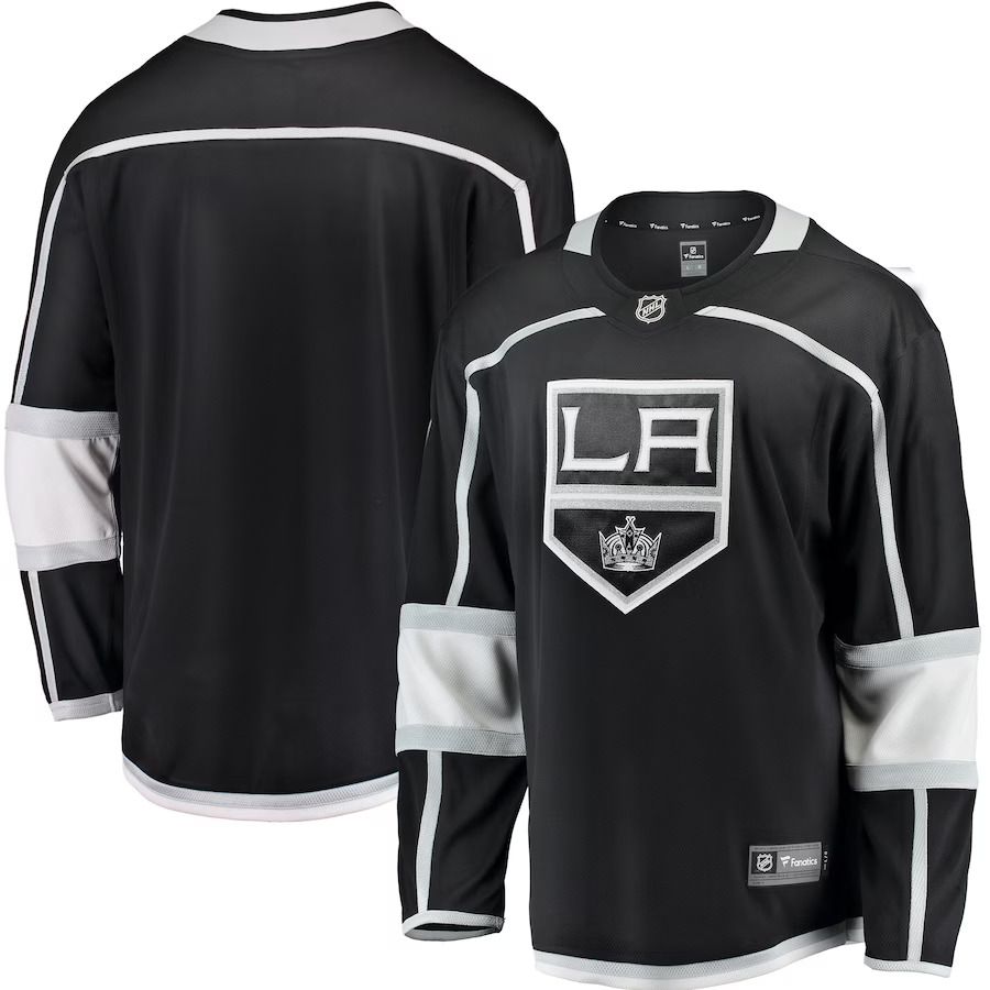 Men Los Angeles Kings Fanatics Branded Black Breakaway Home NHL Jersey->los angeles kings->NHL Jersey